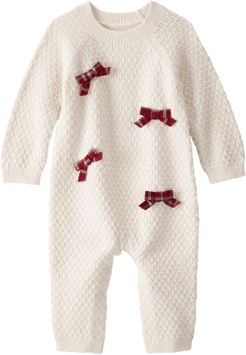 image for Carter's Вязаный комбинезон с бантиками Sweaterknit Bows foto