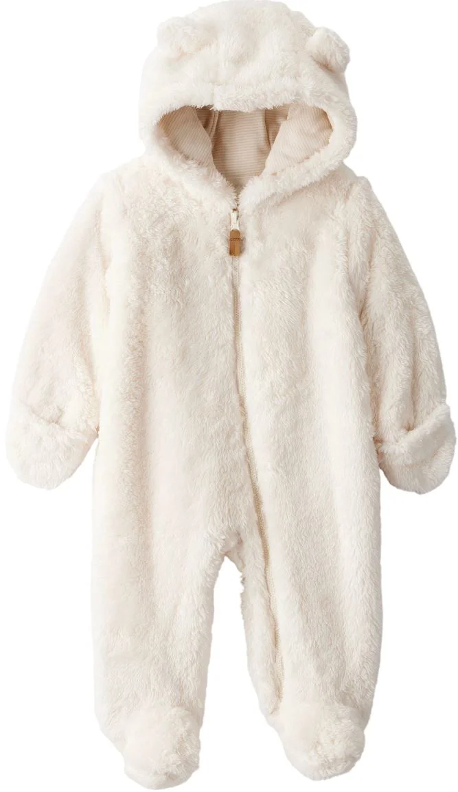 image for Carter's Salopeta din sherpa Pram Ivory Solid foto