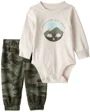 Carter's Set 2 piese Camping Camo - pantaloni si body foto
