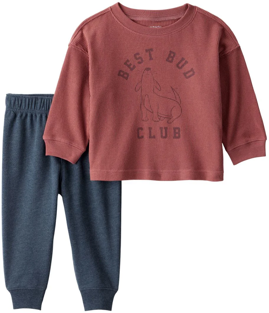 Carter's Set 2 piese Best Bud - pantaloni si bluza foto