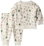 Carter's Set 2 piese Christmas Holiday Print - hanorac si pantaloni foto