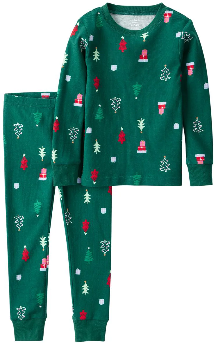 image for Carter's Хлопковая пижама Christmas Tree foto
