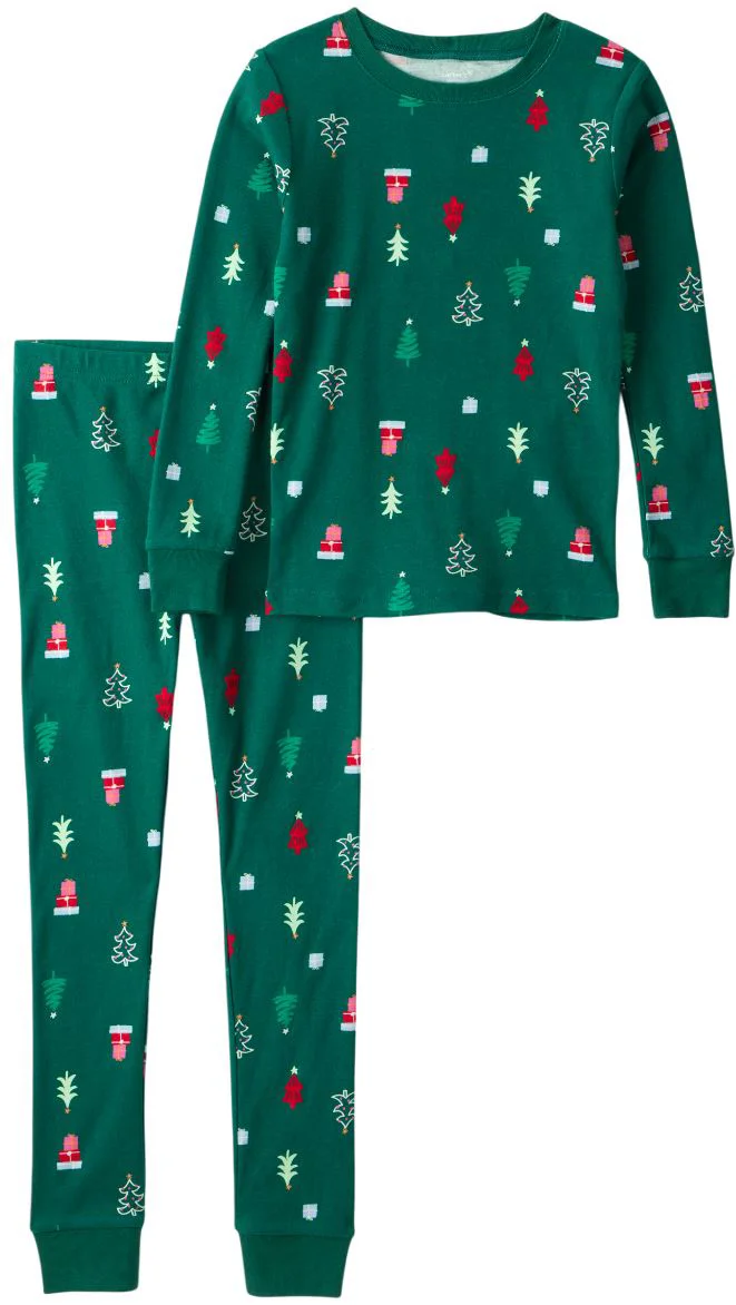 image for Carter's Хлопковая пижама Christmas Tree foto
