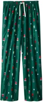 Carter's Pantaloni pentru adulti unisex din fleece Green Christmas Tree, marimea S foto