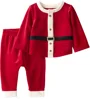 Carter's Set 2 piese Red Santa Christmas Novelty - bluza si pantaloni foto