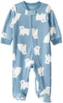 Carter's Пижама из микрофлиса с пинетками Polar Bear foto