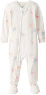 Carter's Pijama din bumbac cu botosei Ivory Multi Dino foto
