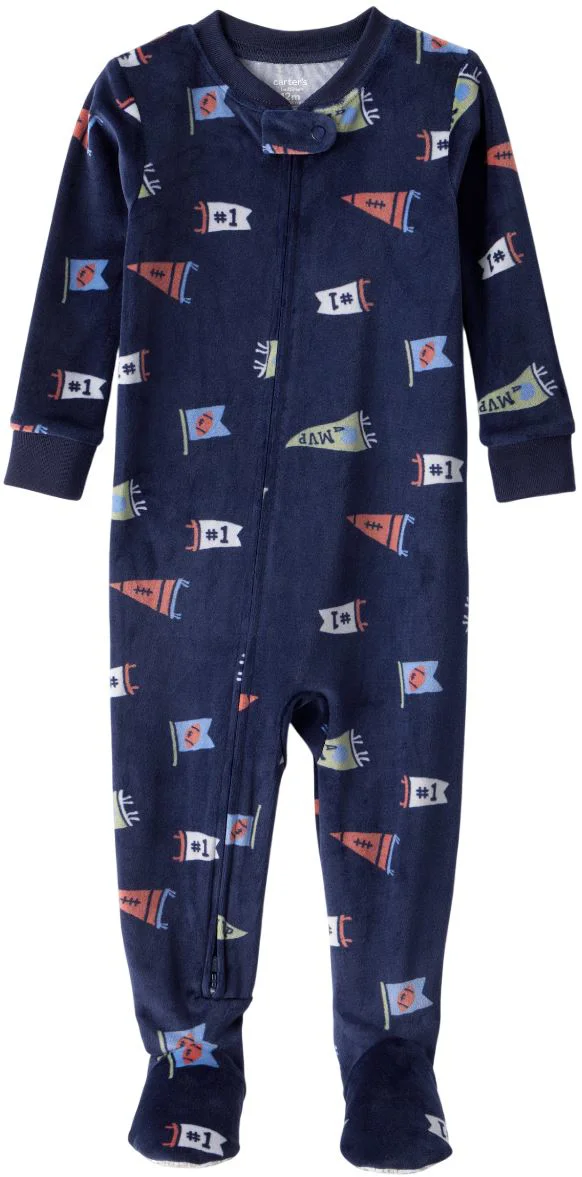 Carter's Pijama Velboa Multi Sports foto