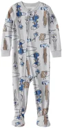 Carter's Pijama din bumbac cu botosei Grey Tool foto