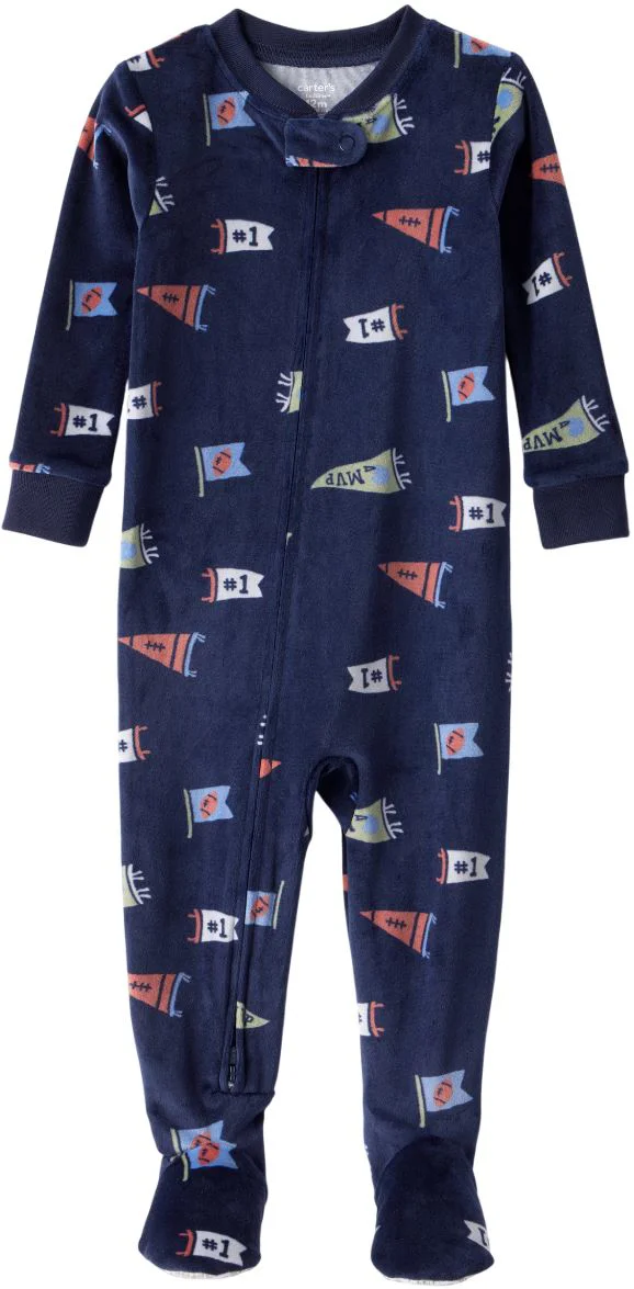 Carter's Pijama Velboa Multi Sports foto