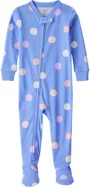 Carter's Pijama din bumbac Blue Smiley foto