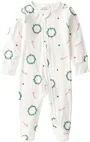 Carter's Pijama PurelySoft SNP Christmas Ivory Wreath foto