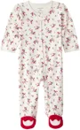 Carter's Хлопковая пижама с пинетками Mini Red Floral foto