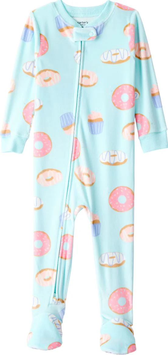 Carter's Pijama Velboa Blue Donut foto