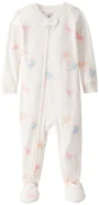 Carter's Pijama din bumbac cu botosei Ivory Multi Dino foto