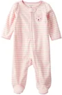 Carter's Пижама из микрофлиса Pink Stripe Deer Pocket foto
