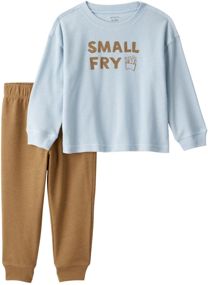 image for Carter's Set 2 piese Small Fry - bluza si pantaloni foto