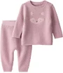 Carter's Комплект 2 в 1 Pink Fox Face - джемпер и штаны foto