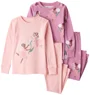 Carter's Комплект из 2 пижам хлопковых Pink Purple Fairy foto