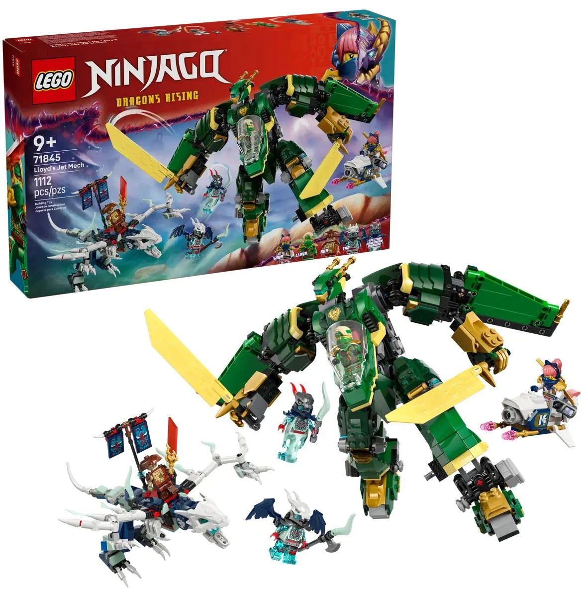 image for LEGO Ninjago - Реактивный мех Ллойда, 1112 эл. foto