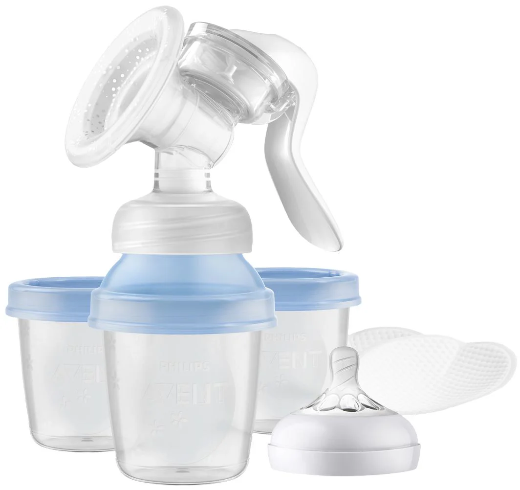 image for Pompa de san manuala Philips Avent cu recipiente de stocare foto