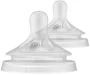 Tetine din silicon Philips Avent Natural Response flux lent (0+ luni), 2 buc. foto