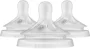 Tetine din silicon Philips Avent Natural Response flux natural, 3 buc. foto