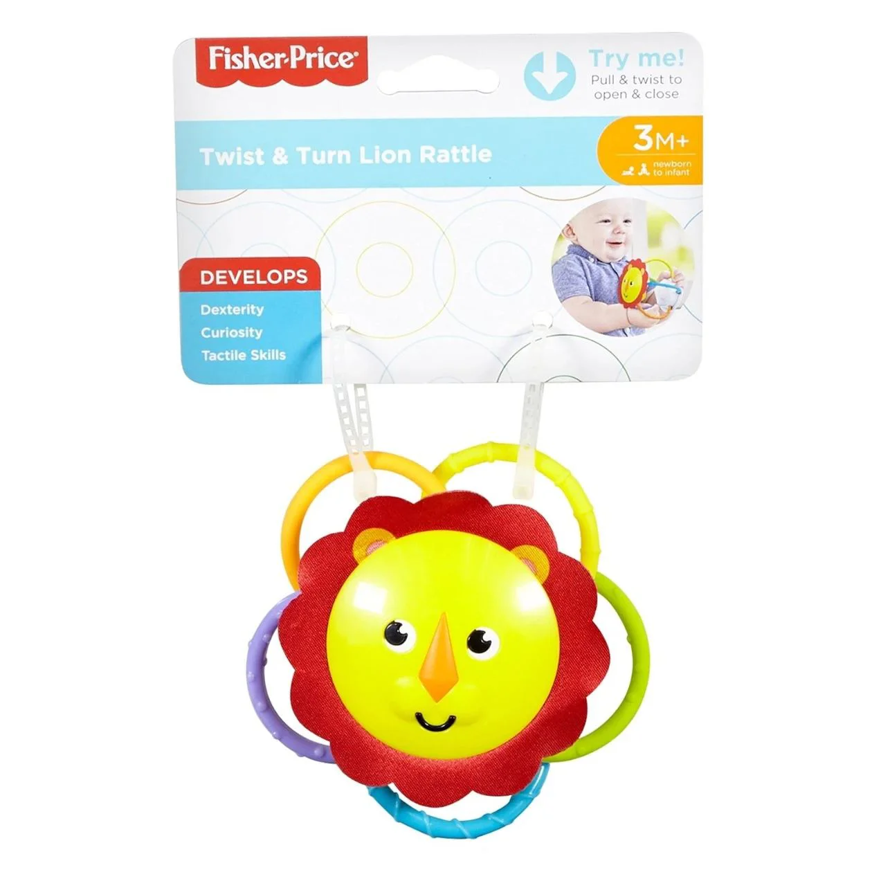 image for Zornaitoare de apucat Fisher Price Animalute foto