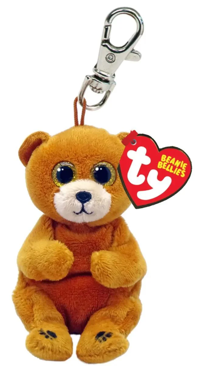 Breloc TY Beanie Babies Ursuletul Duncan, 12 cm foto