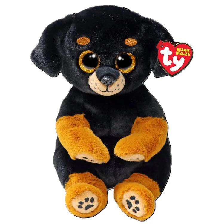 Jucarie de plus TY Beanie Bellies Rottweiler Randi 20 сm foto