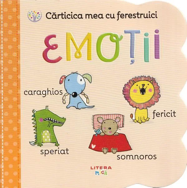 Bebe invata. Carticica mea cu ferestruici. Emotii foto