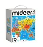 Puzzle 2 in 1 Mideer Harta Chinei si Harta Lumii, nivelul 9 foto