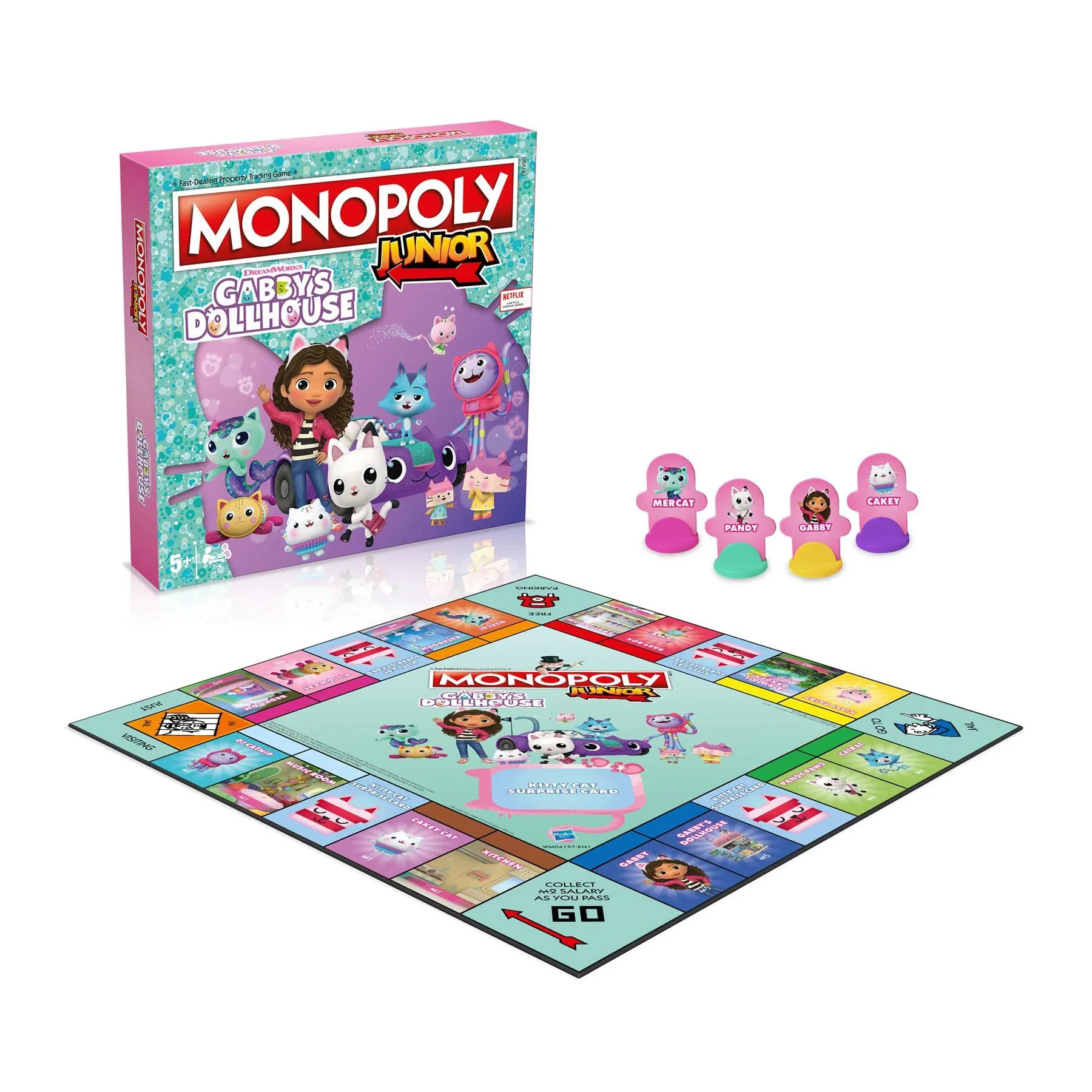 image for Joc de masa Winning Moves Junior Monopoly Gabby's Dollhouse (ro) foto