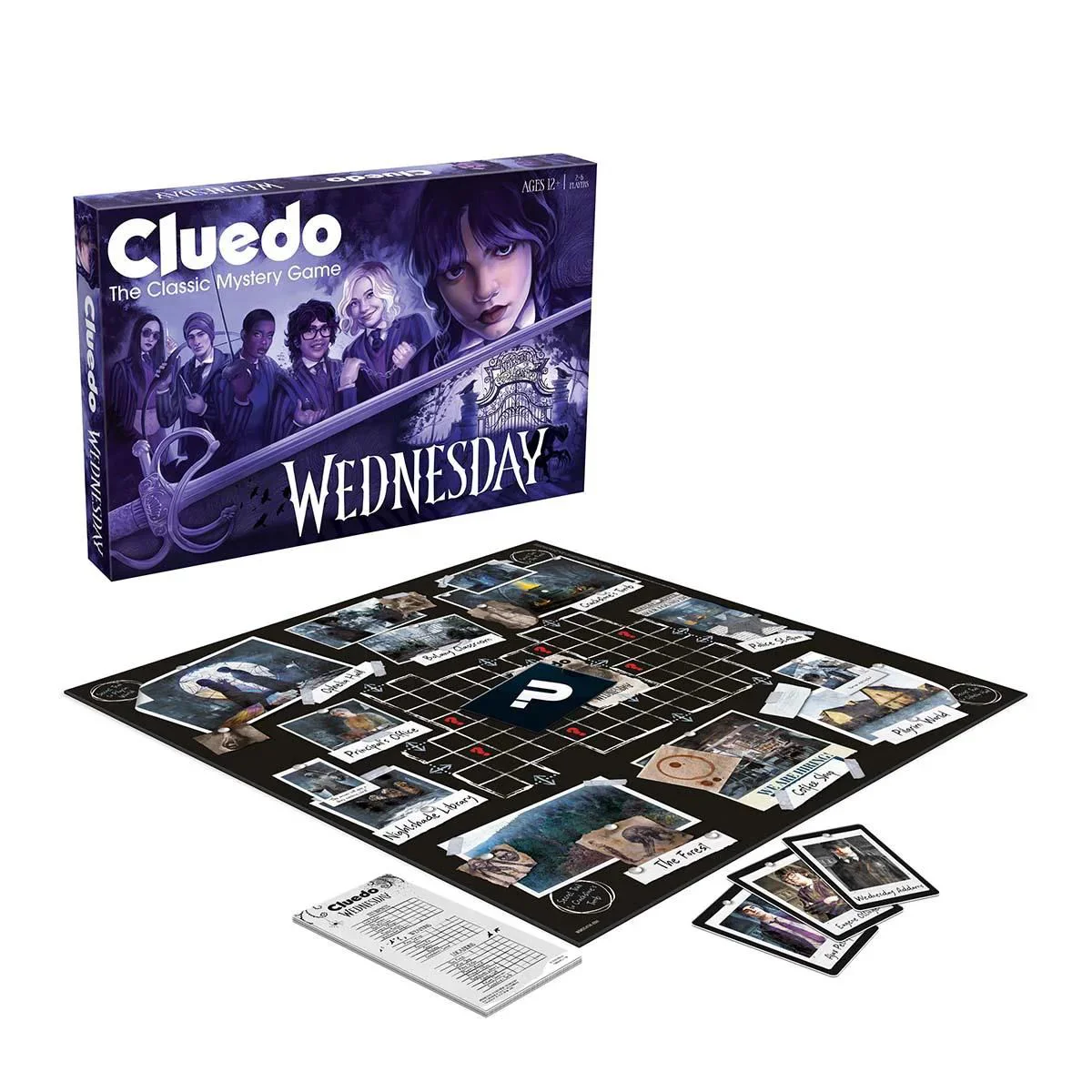 image for Joc de masa Winning Moves Cluedo Wednesday foto
