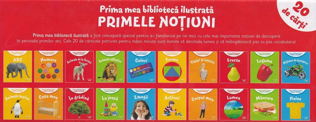 image for Cutie prima mea biblioteca ilustrata. Primele notiuni foto