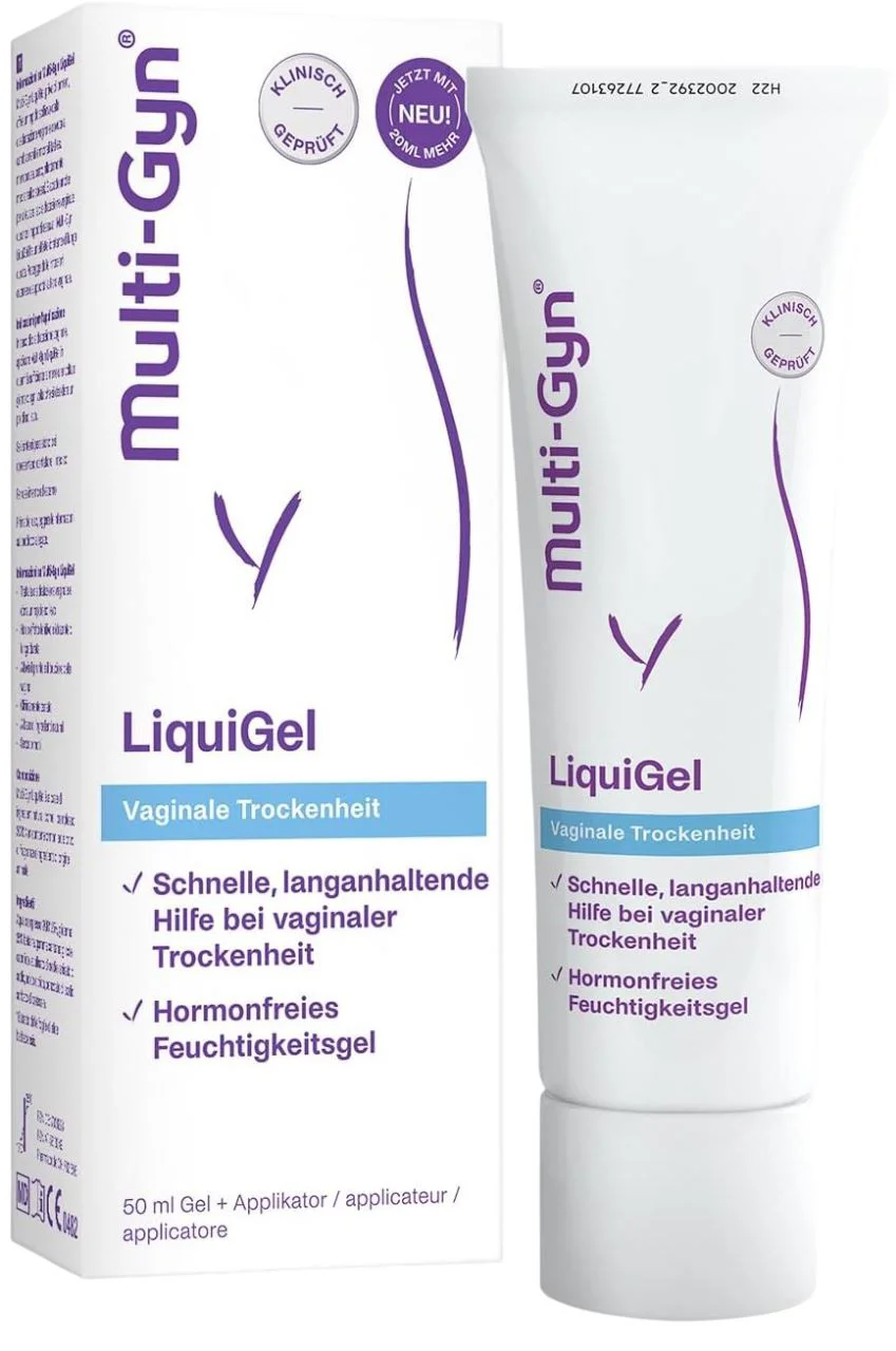 image for Gel pentru prevenirea si tratarea uscaciunii vaginale Liquigel Multi-Gyn, 50 ml foto