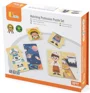 Joc logic de puzzle Viga Toys Profesiile, 24 piese foto