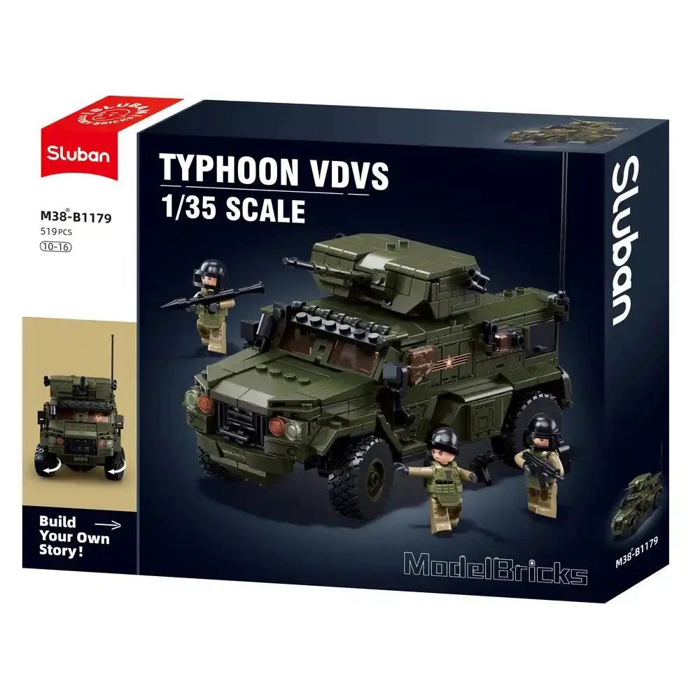 image for Конструктор Sluban – Бронетранспортер Typhoon VDVs, 471 деталей foto