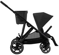 Двойная коляска Cybex Gazelle S BLK BP Moon Black foto