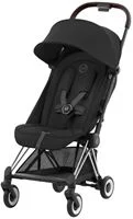 Carucior Cybex Coya Chrome Dark Brown Sepia Black Black