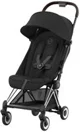 Carucior Cybex Coya Chrome Dark Brown Sepia Black Black foto