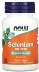 Supliment alimentar Now Foods Selenium 100 mcg, 100 comprimate foto