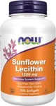 Now Foods Sunflower Lecithin 1200 mg, 100 capsule foto