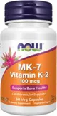 Supliment alimentar Now Foods Vitamina K-2 (MK7) 100 mcg, 60 veg. capsule foto