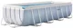 Piscina Intex Chevron prism frame rectangular, 400x200x100 cm, 6836 l, cadru metalic foto