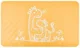 Коврик противоскользящий резиновый для ванной Yellow Giraffe Roxy Kids, 34x58 см foto