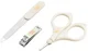 Set pentru manichiura cu foarfeca, pila si unghiera Roxy Kids Beige foto