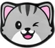 Мягкий коврик с эффектом памяти Roxy Kids Cat, 50x60 см foto