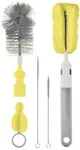 Set perii pentru biberoane Roxy Kids Grey, 5 buc. foto