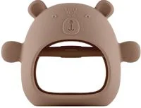 Силиконовый прорезыватель с ручкой Roxy Kids Bear Brown foto
